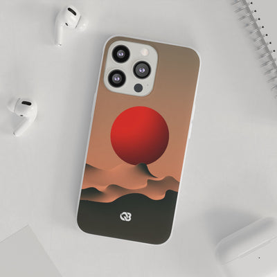Crimson Sol Ridge · Lite Phone Case for iPhone ·  Red