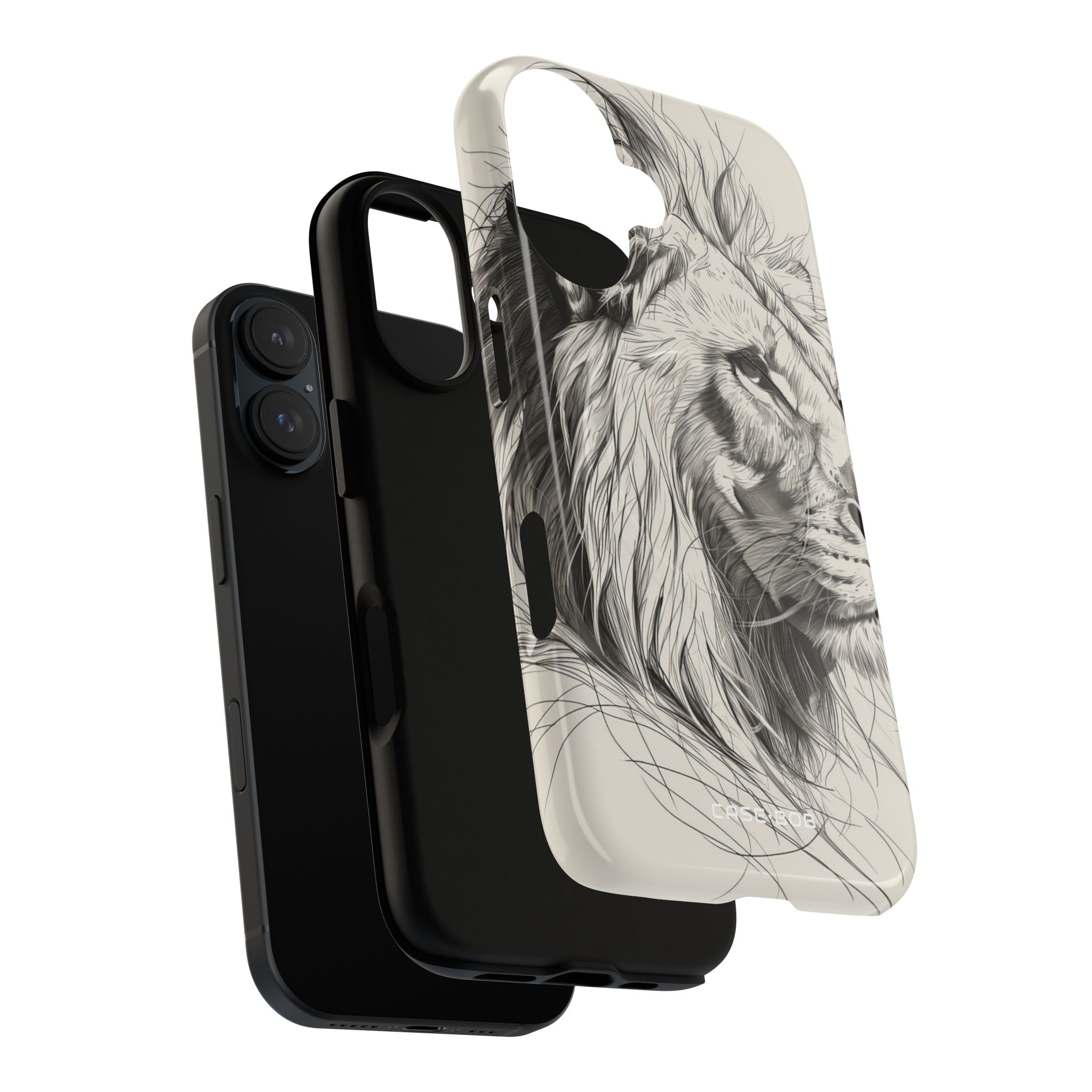 Lion Flow iPhone 16 Case - Tough+