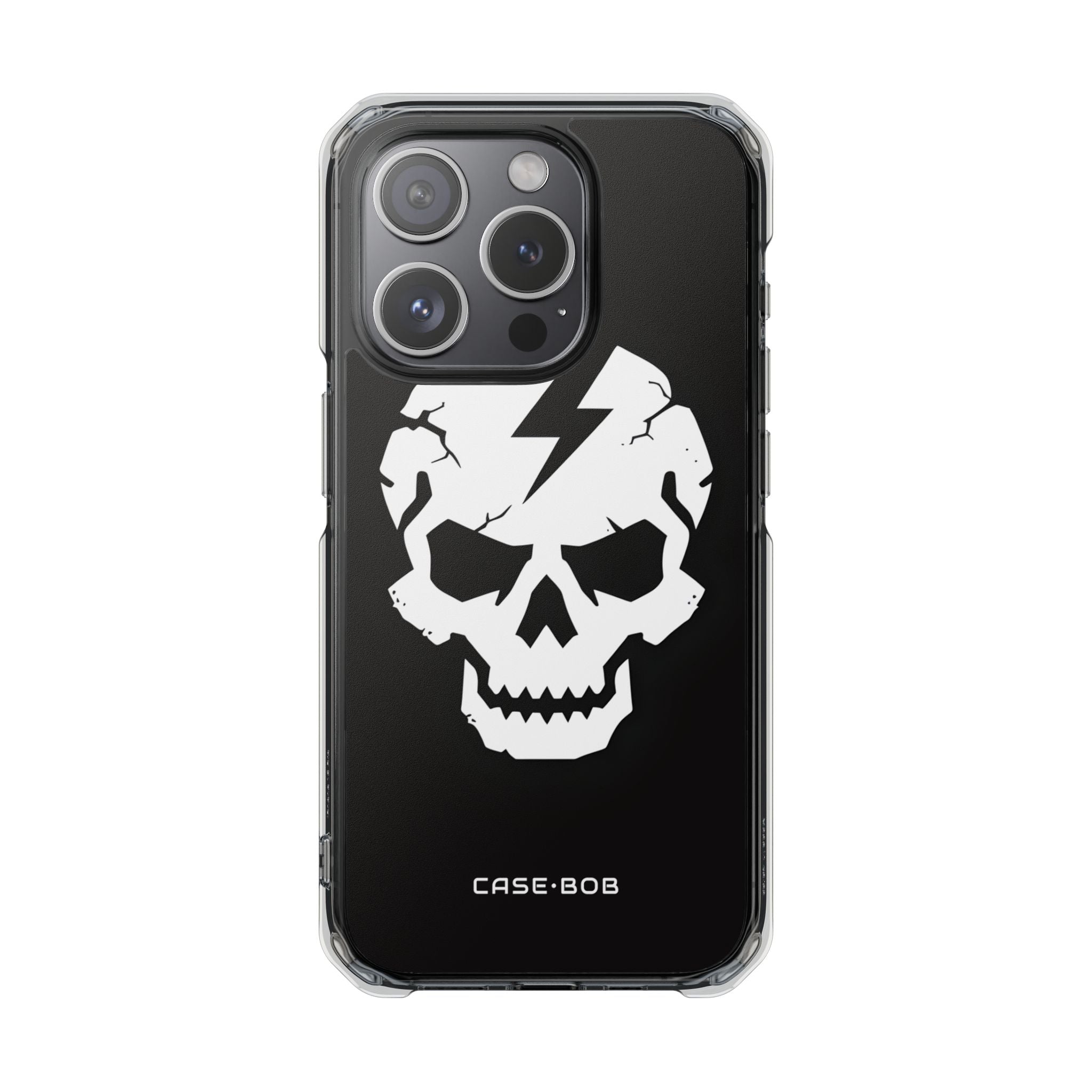 Lightning Skull iPhone 15 Pro Case - Impact