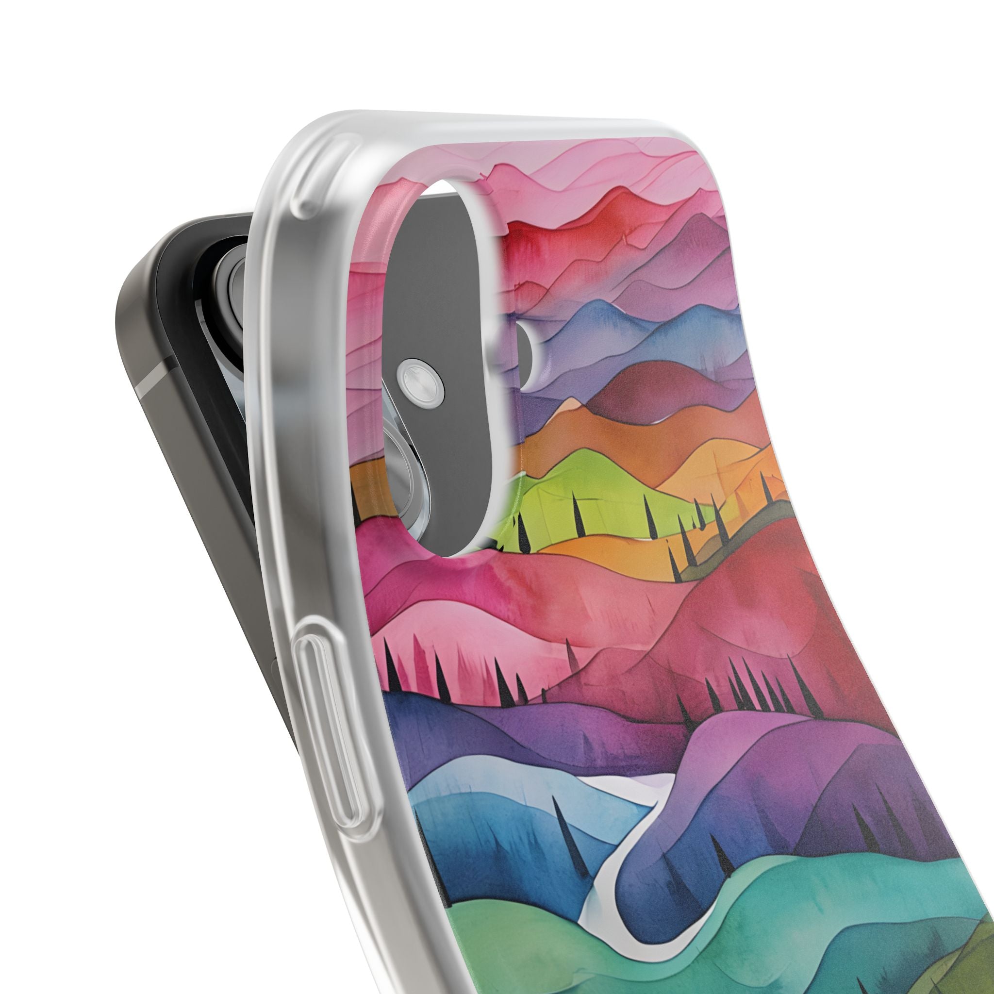 Winding Verdure iPhone 16 Case - Soft