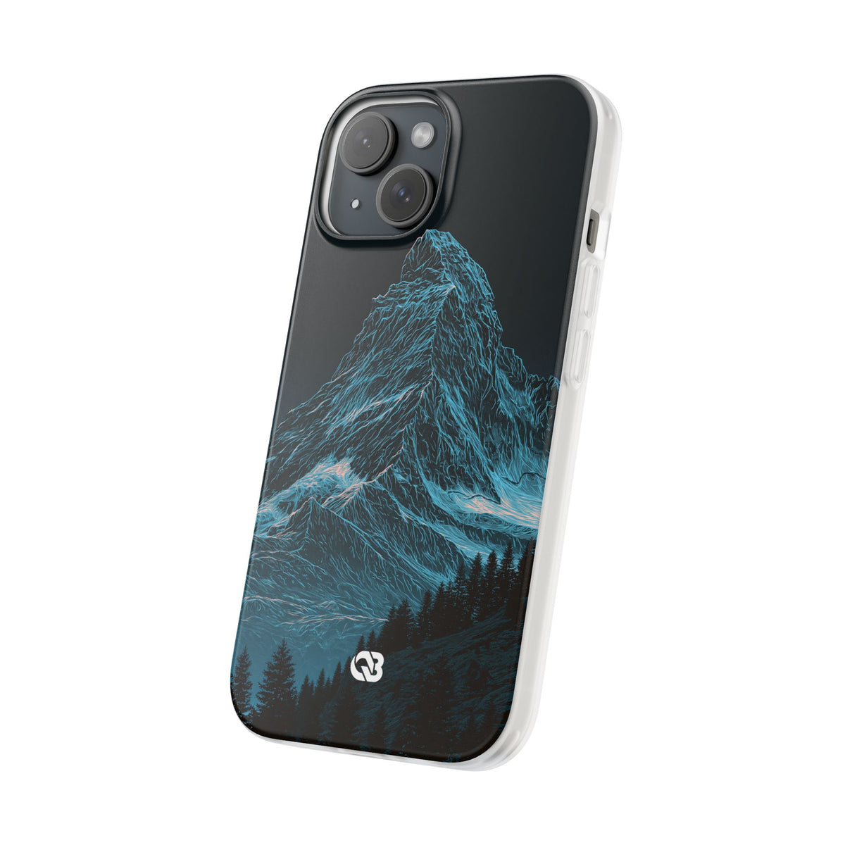 Glacial Alpine Peak · Lite Phone Case for iPhone ·  Blue