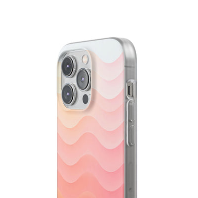 Blush Horizon Waves · Lite Phone Case for iPhone ·  Pink