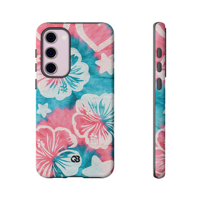 Tropical Hibiscus Bloom · Tough Phone Case for Samsung · Teal