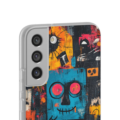 Sininen ommel hymy Samsung S22 Plus -pehmeä suojus