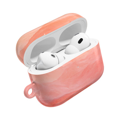 Alpenglow Ridge Vista · Hard Case for AirPods & AirPods Pro · Orange