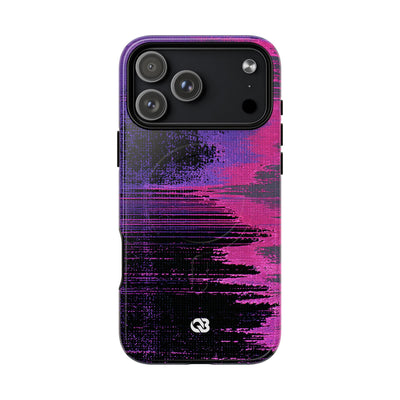 Neon Signal Shift · Tough 2.0 Magnetic Phone Case for iPhone · Purple