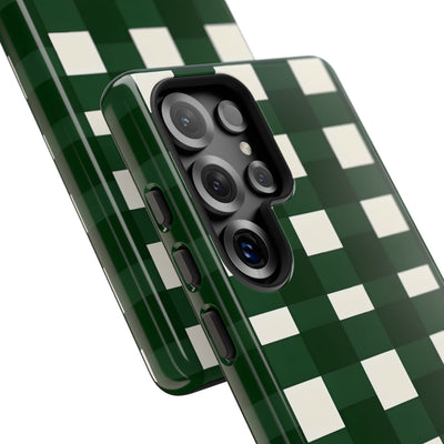 Hunter Green Plaid · Tough Phone Case for Samsung