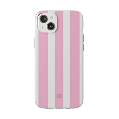 Soft Pink Stripe · Soft Phone Case for iPhone