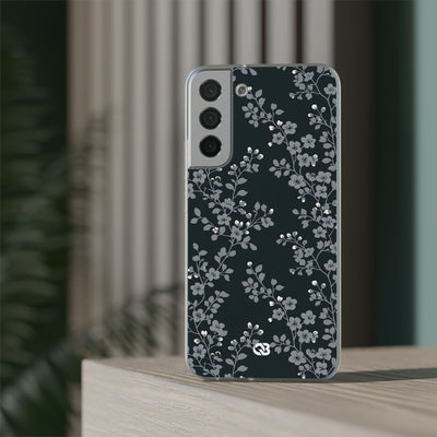 Nocturne Blossom Branch · Lite Phone Case for Samsung · Black
