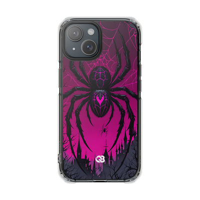 Obsidian Neon Widow · Impact Custodia per iPhone · Magsafe