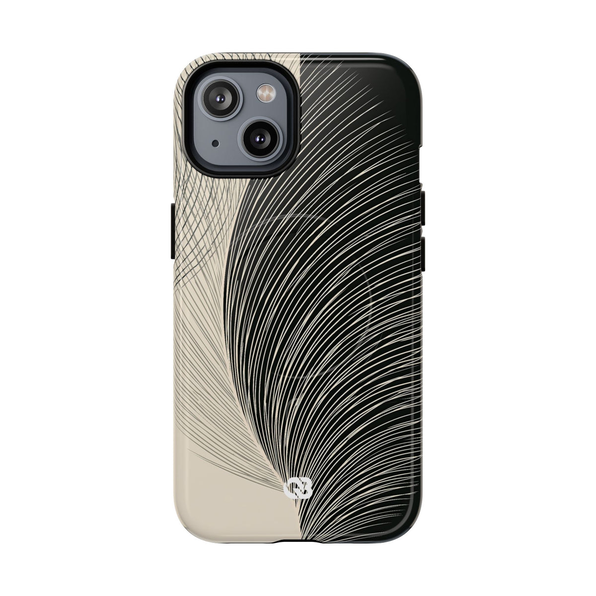 Minimal Frond Study · Tough 2.0 Magnetic Phone Case for iPhone · Black