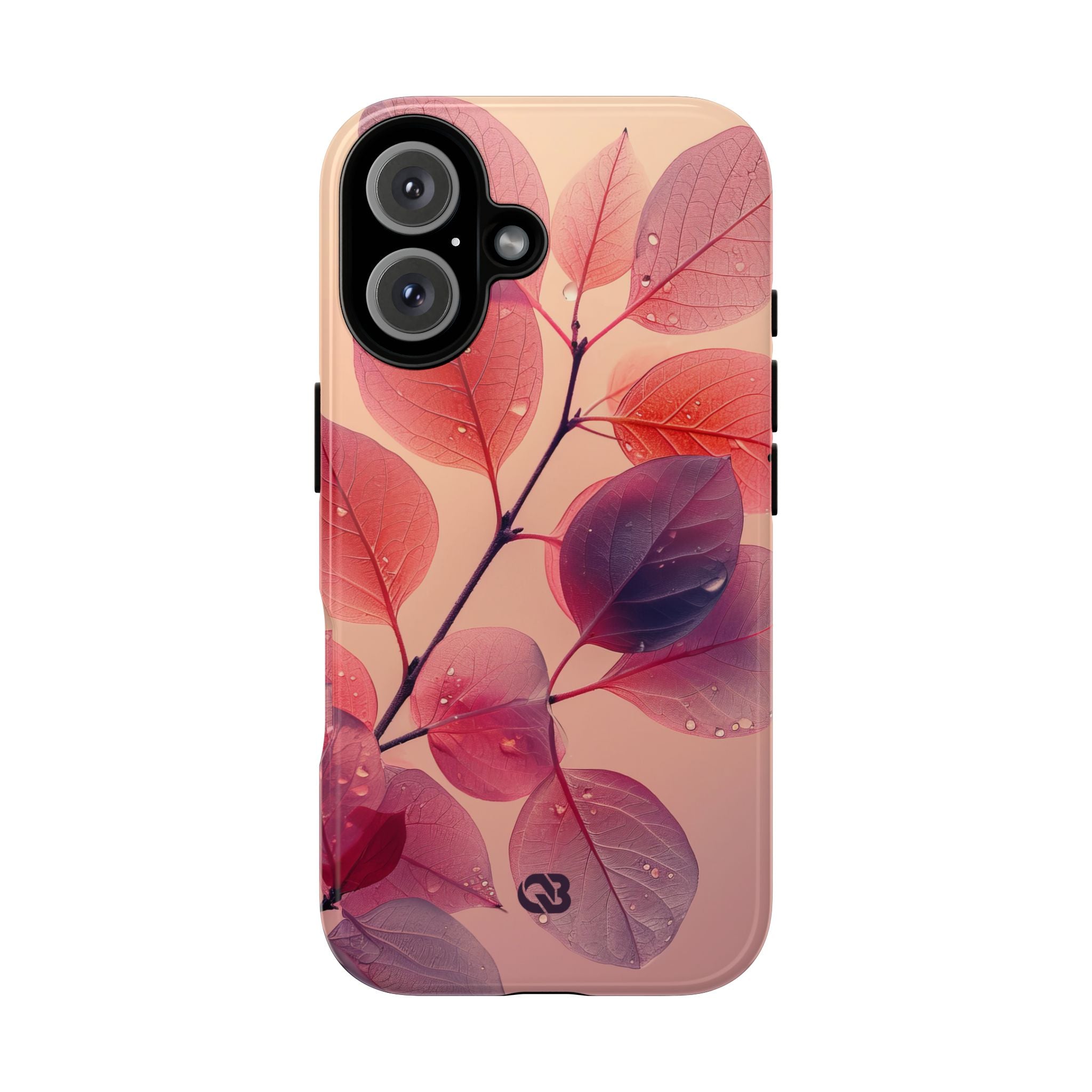 Dewy Magenta Foliage · Tough Phone Case for iPhone