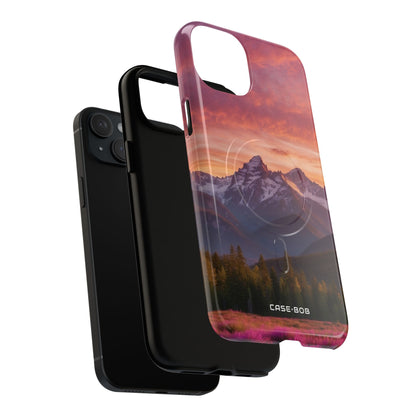 Snowcap Bloom iPhone 15 Plus Case - Tough+