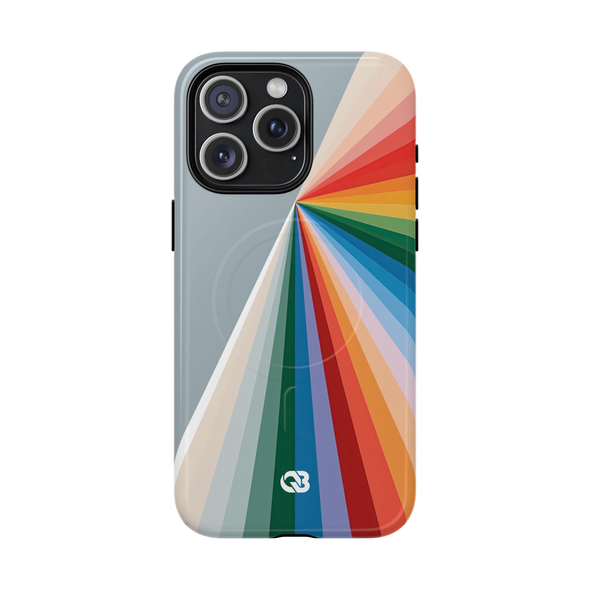 Grey Tough 2.0 Magsafe Phone Case for iPhone - Slate Prism Burst