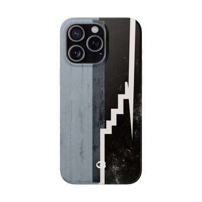 Grey Lite Phone Case for iPhone - Industrial Concrete Void