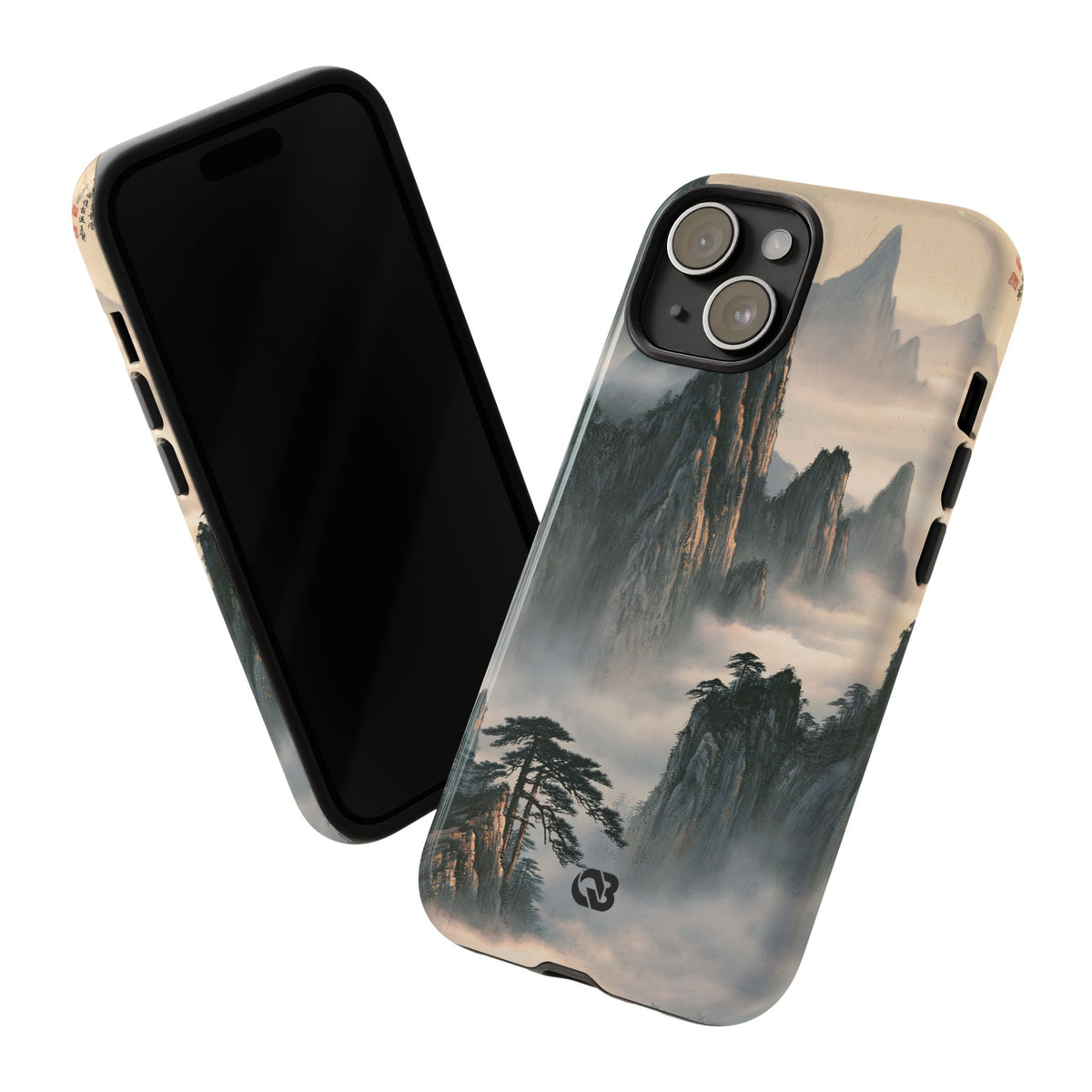 Sacred Mountain Mist · Tough Phone Case for iPhone · Beige