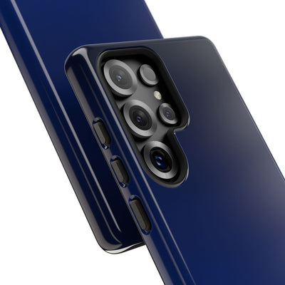 Midnight Cobalt Gradient · Tough Phone Case for Samsung · Blue