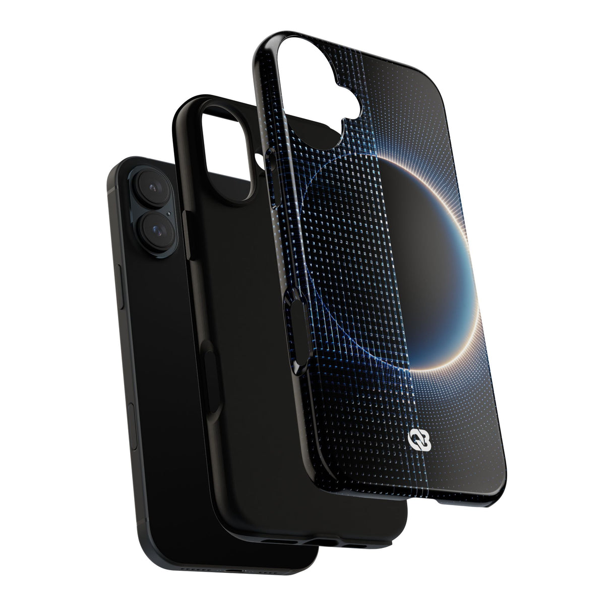 Luminous Meridian · Tough Phone Case for iPhone · Black