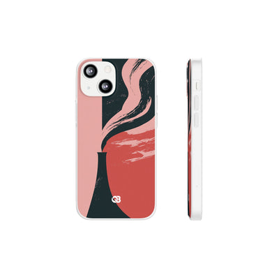 Crimson Horizon · Lite Phone Case for iPhone ·  Red