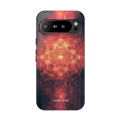 Radiant Mandala Google Pixel 9 Pro XL Case - Tough
