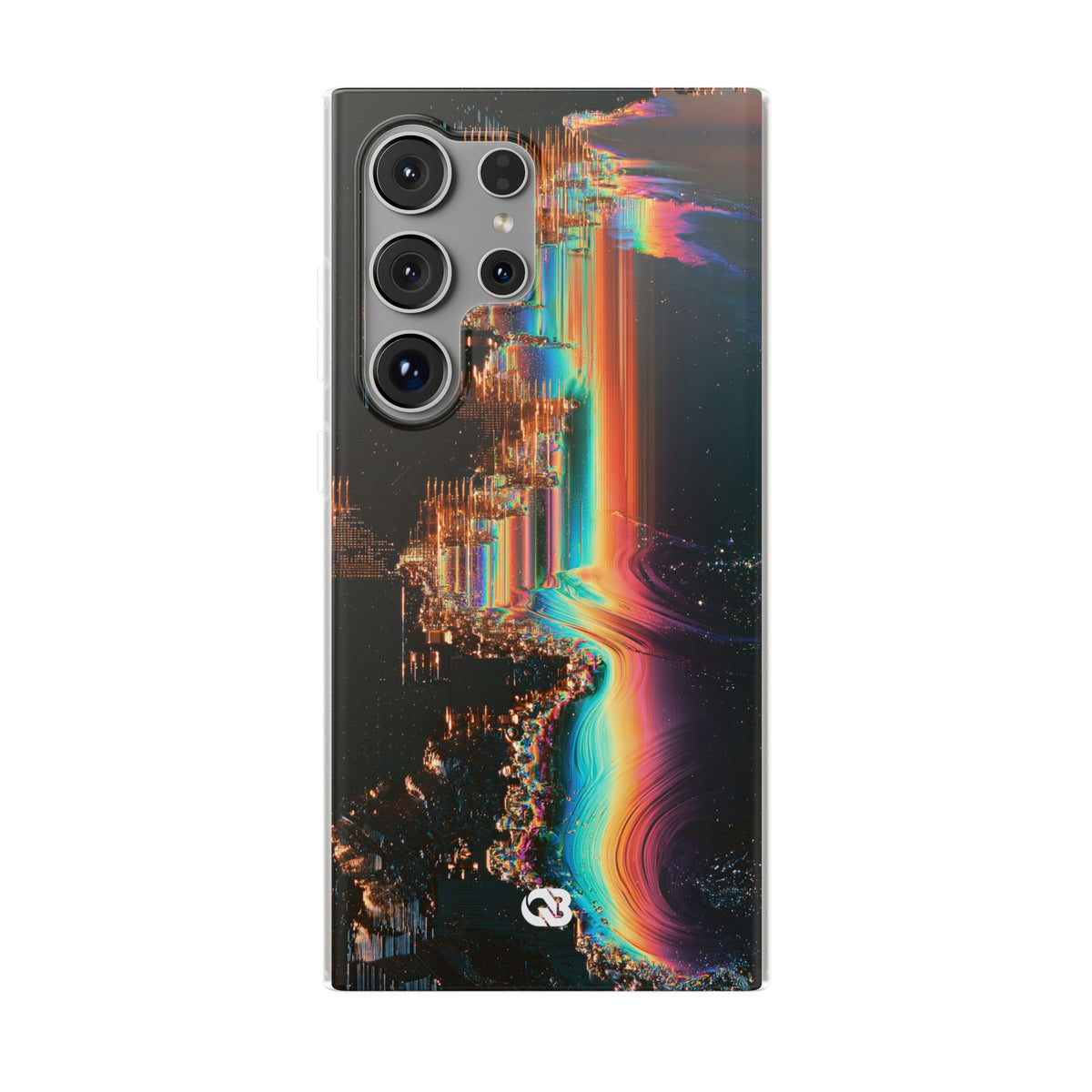 Prismatic Circuit · Lite Phone Case for Samsung · Black
