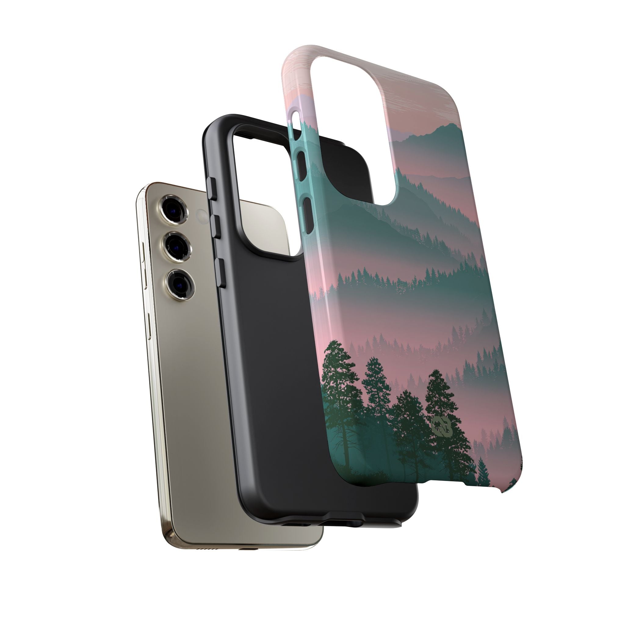 Teal Tough Phone Case for Samsung - Alpine Mist Teal