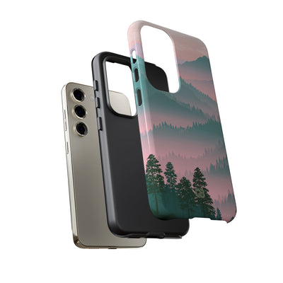 Teal Tough Phone Case for Samsung - Alpine Mist Teal