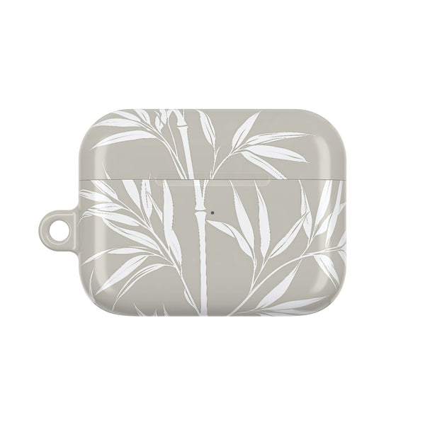 Serene Bamboo · Hard Case for AirPods & AirPods Pro · Beige