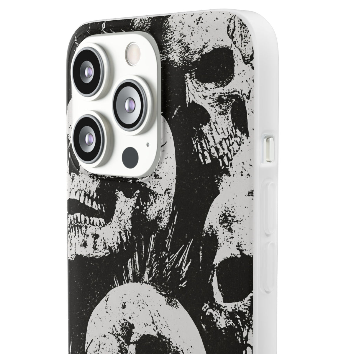Punk Skull Riot · Lite Phone Case for iPhone ·  Black