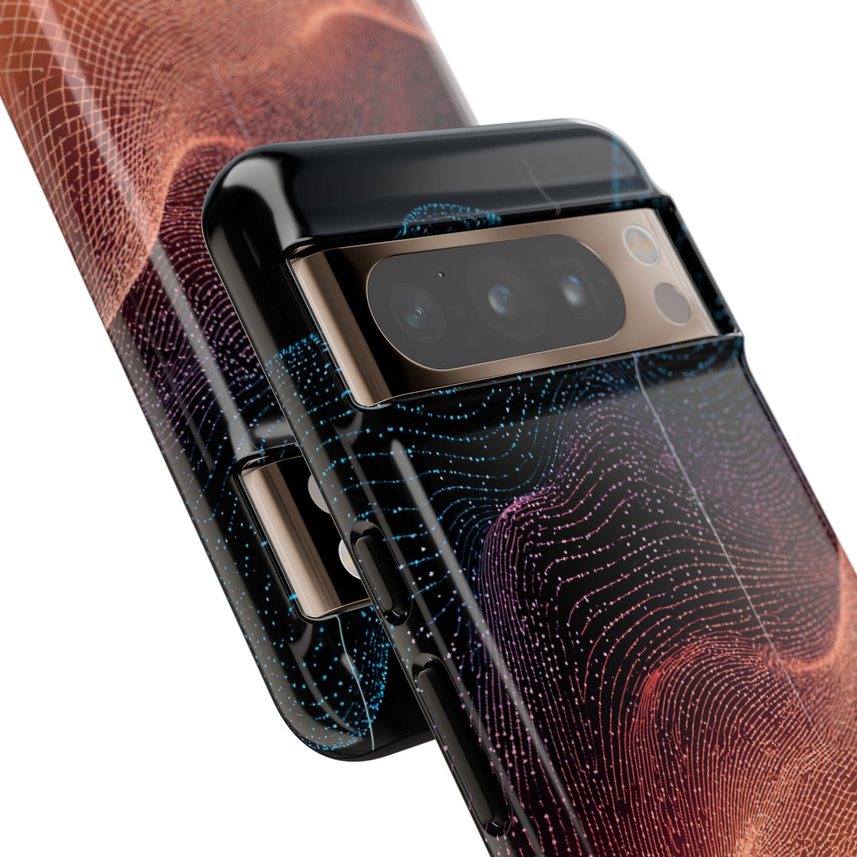 Spectral Elevation · Tough Phone Case for Pixel ·  Orange
