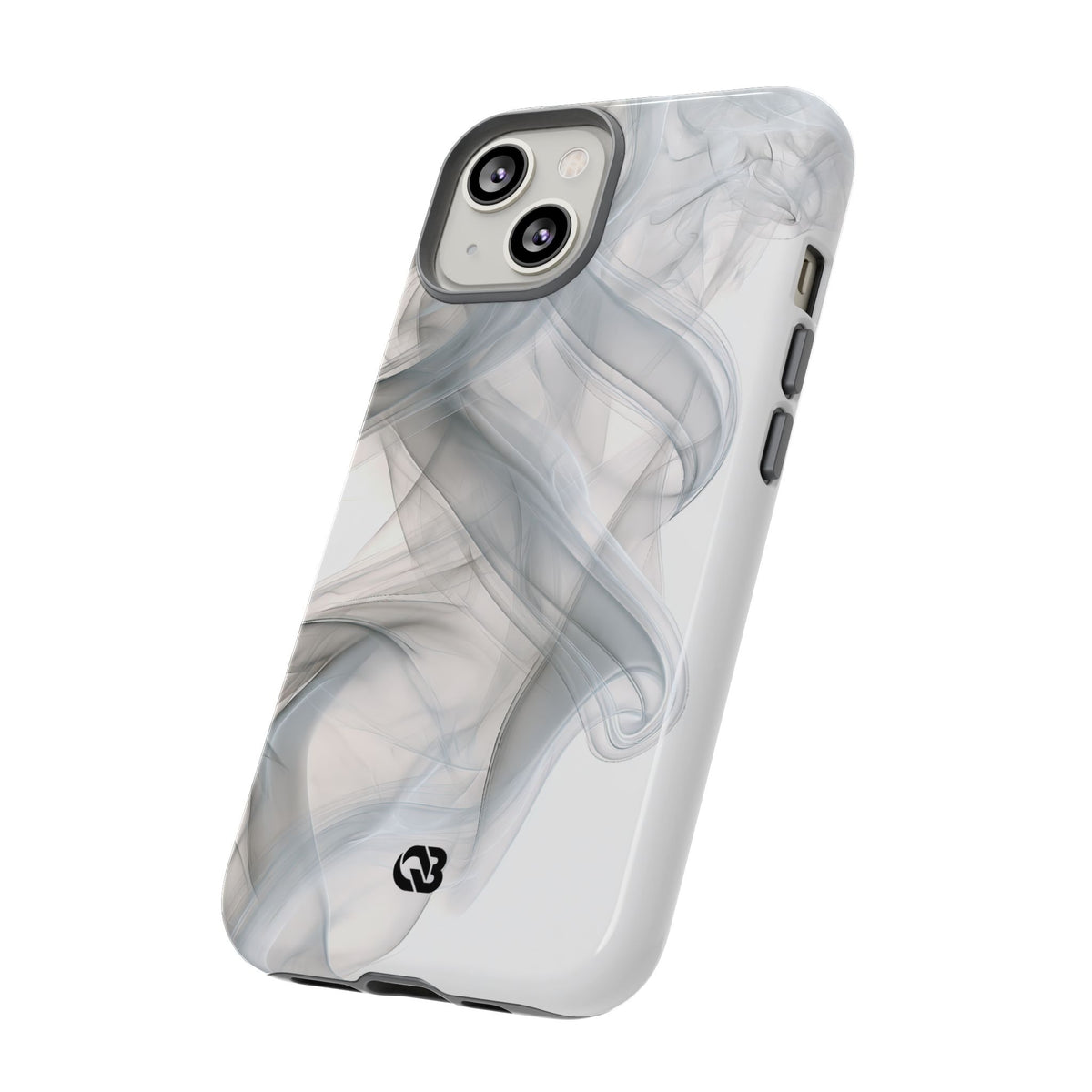 Vapor Noir · Tough Phone Case for iPhone · White