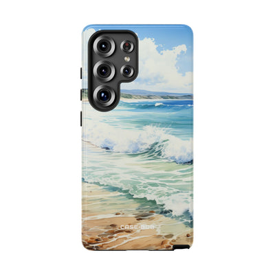 Foamy Wave Breeze Samsung S25 Ultra Case - Tough