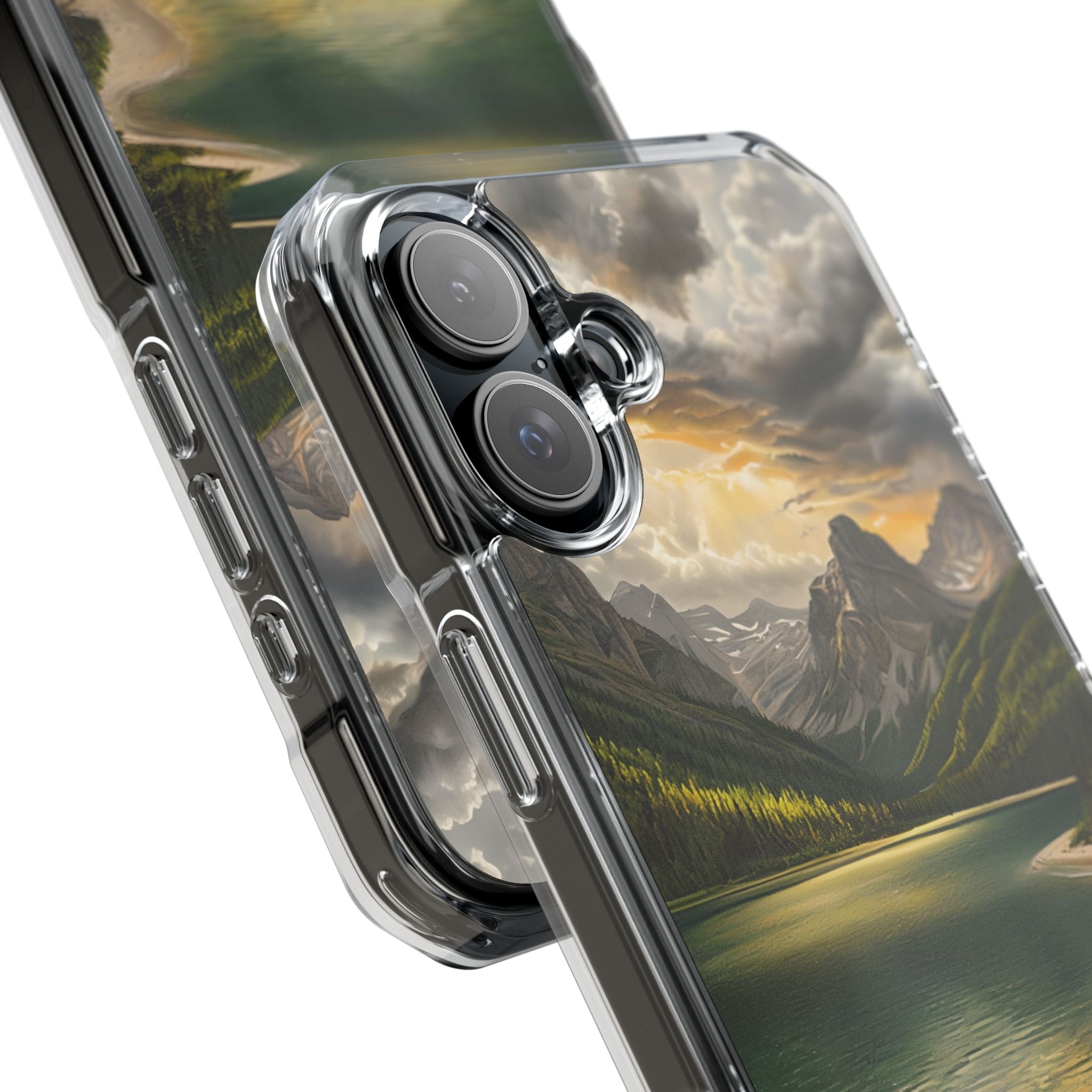 Gilded Mountain Lake · Impact Custodia per iPhone · Magsafe