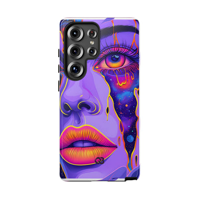 Violet Cosmic Gaze · Tough Custodia per Samsung