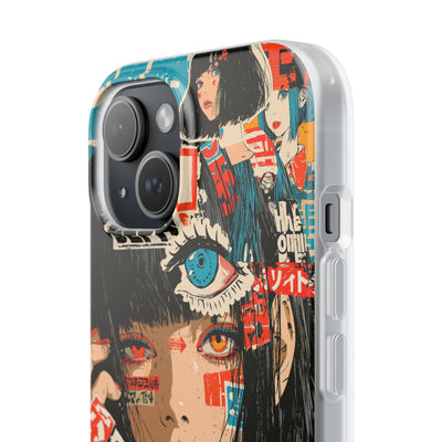 Shibuya Street Collage · Lite Phone Case for iPhone ·  Red
