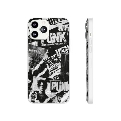 Underground Punk Collage · Lite Phone Case for iPhone ·  Black