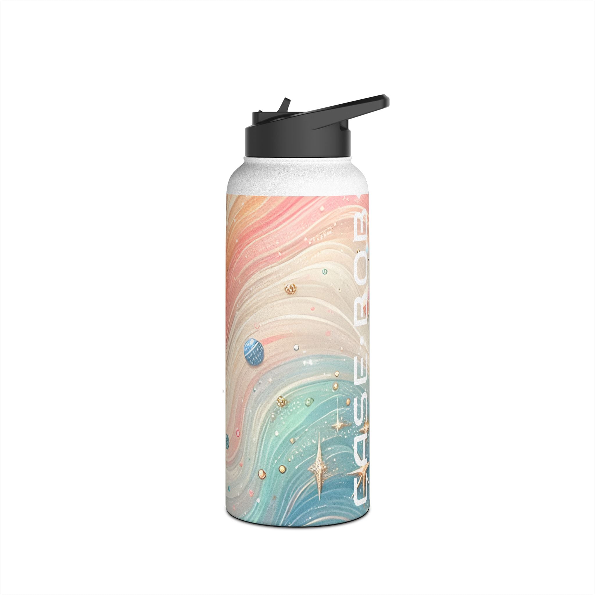 Celestial Waves - Stainless Steel Water Bottle