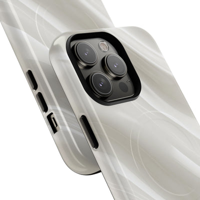 Liquid Enamel Fold · Tough 2.0 Magnetic Phone Case for iPhone · White