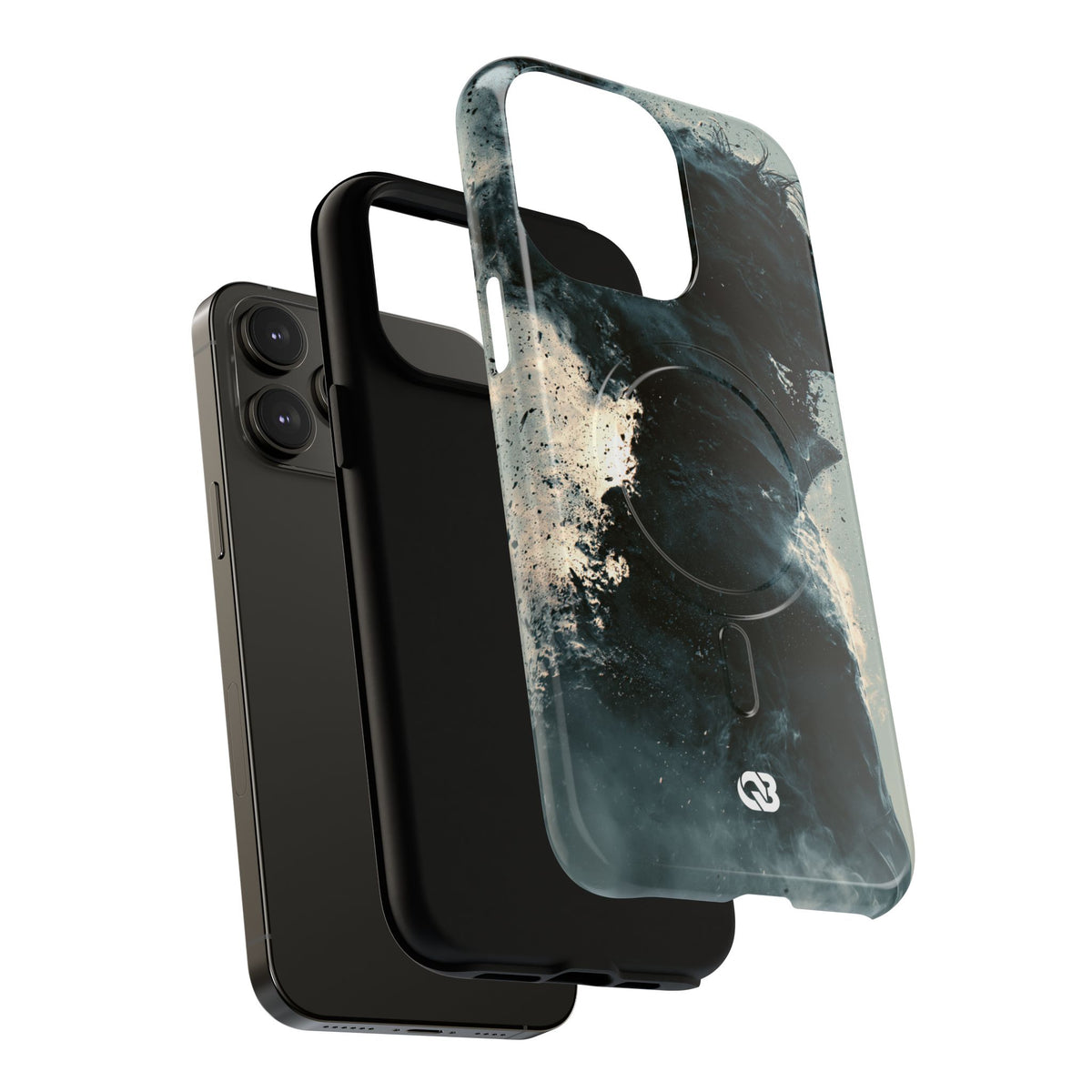 Ashen Dissolution · Tough 2.0 Magnetic Phone Case for iPhone · Black