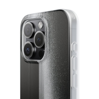 Black Lite Phone Case for iPhone - Brutalist Pixel Monolith