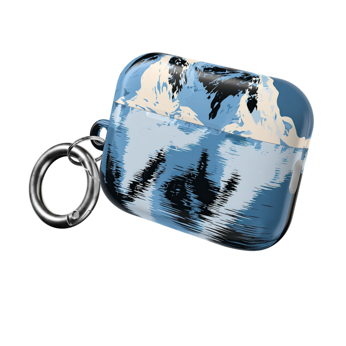 Glacial Horizon · Hard Case for AirPods & AirPods Pro · Blue