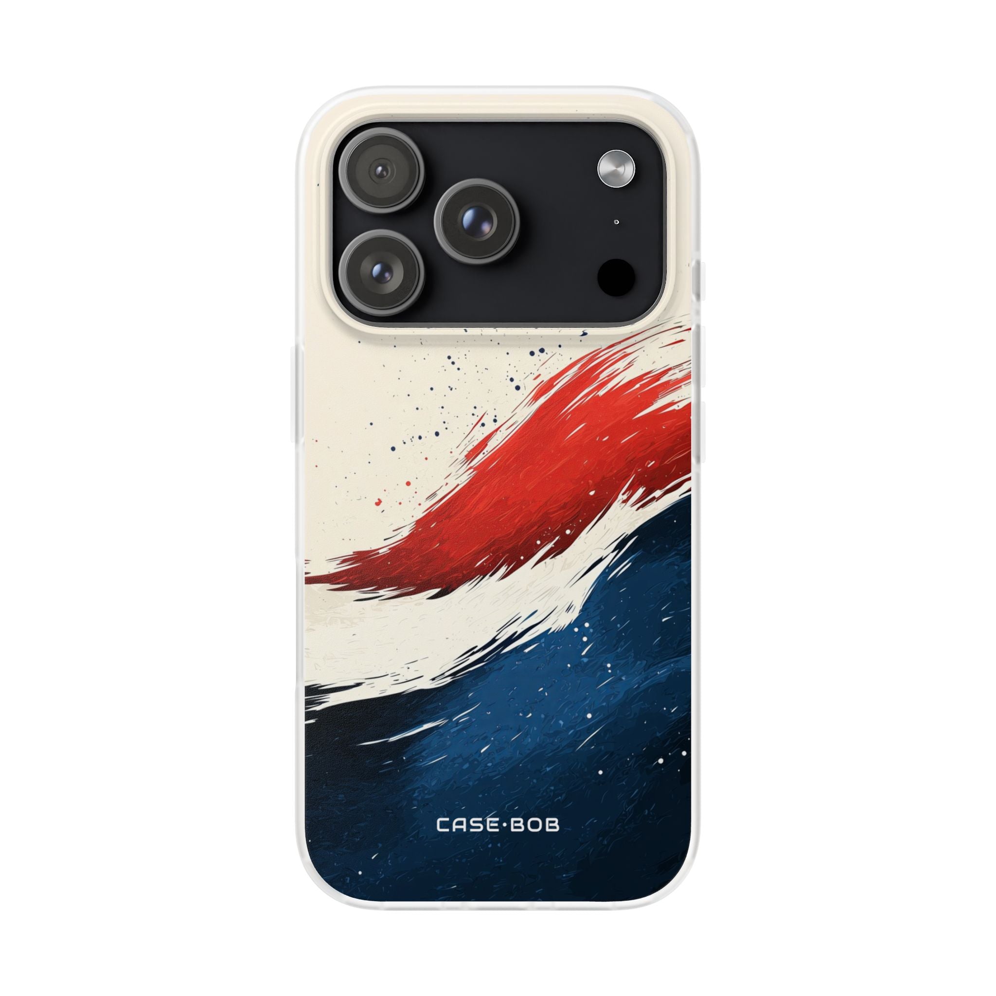 Red Surge iPhone 17 Pro Case - Soft - CASE•BOB