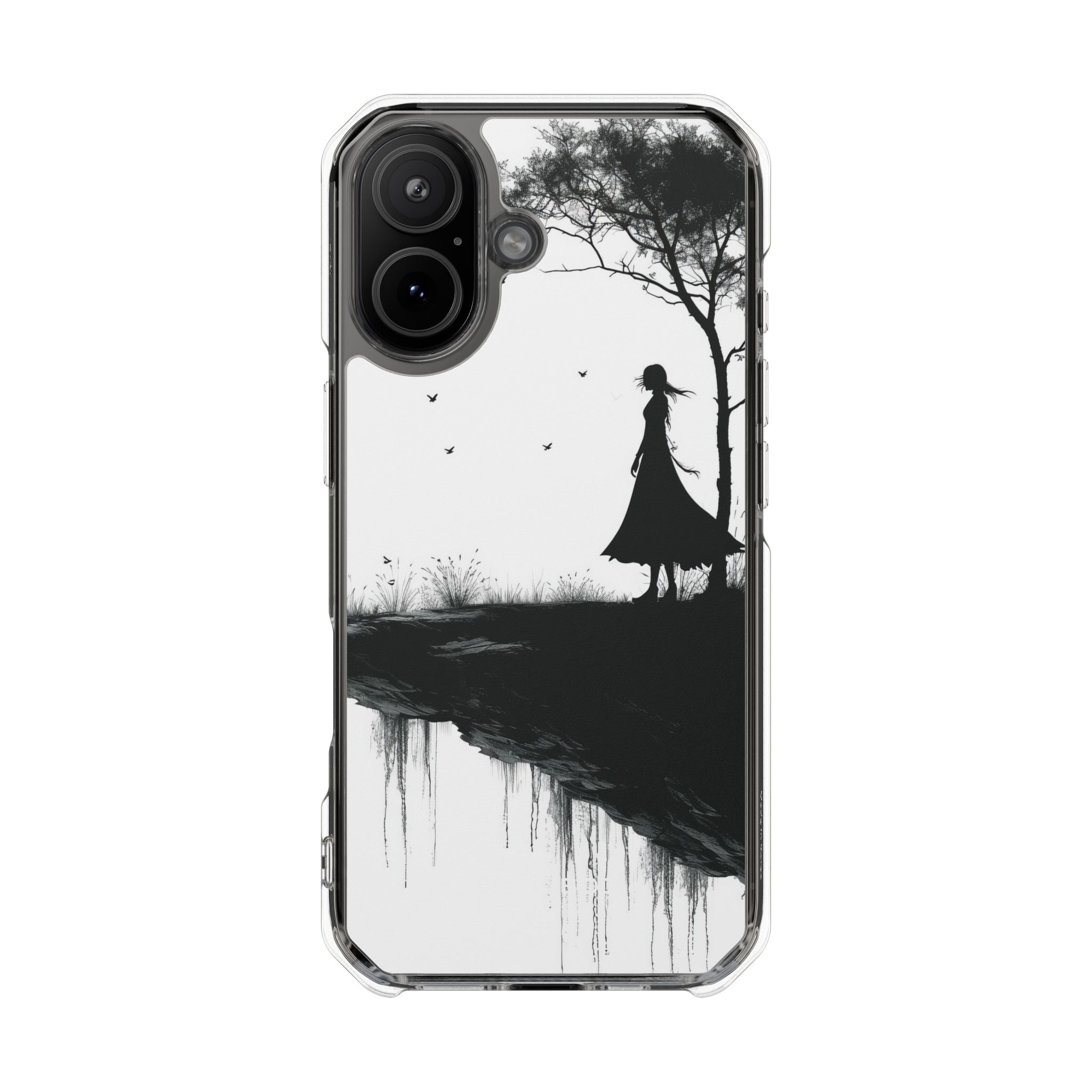 Cliffside Silhouette iPhone 17 Case - Impact