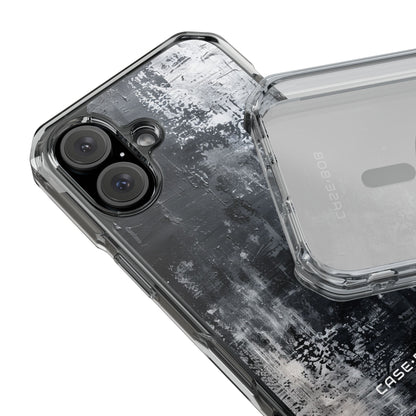 Textured Blackscape iPhone 16 Case - Impact - CASE•BOB