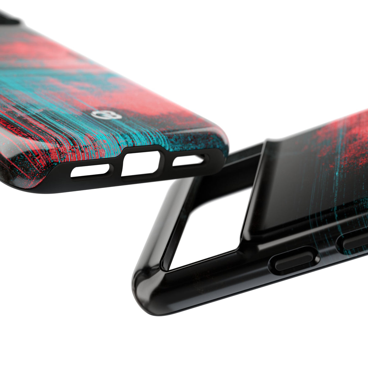 Digital Signal Drift · Tough Phone Case for Pixel ·  Black