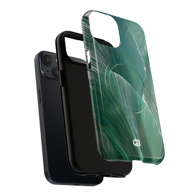 Translucent Fan Palm · Tough 2.0 Magnetic Phone Case for iPhone · Teal