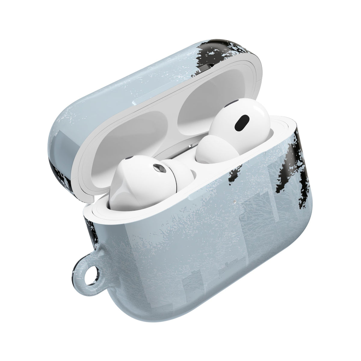 Misty Horizon · Hard Case for AirPods & AirPods Pro · Blue