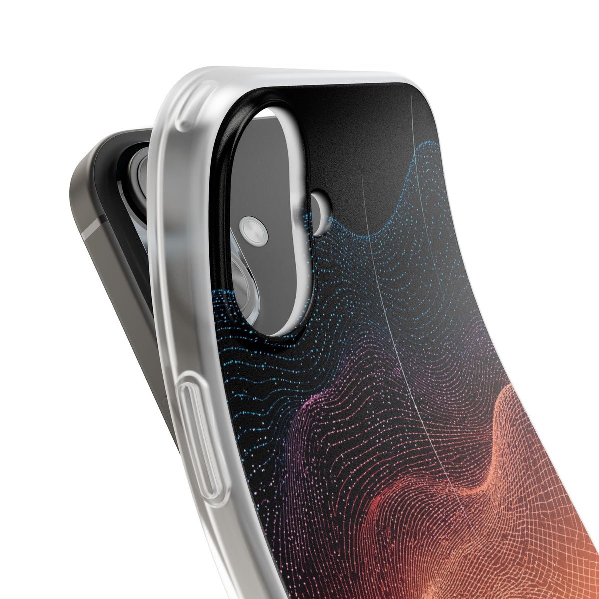 Spectral Elevation · Lite Phone Case for iPhone ·  Orange