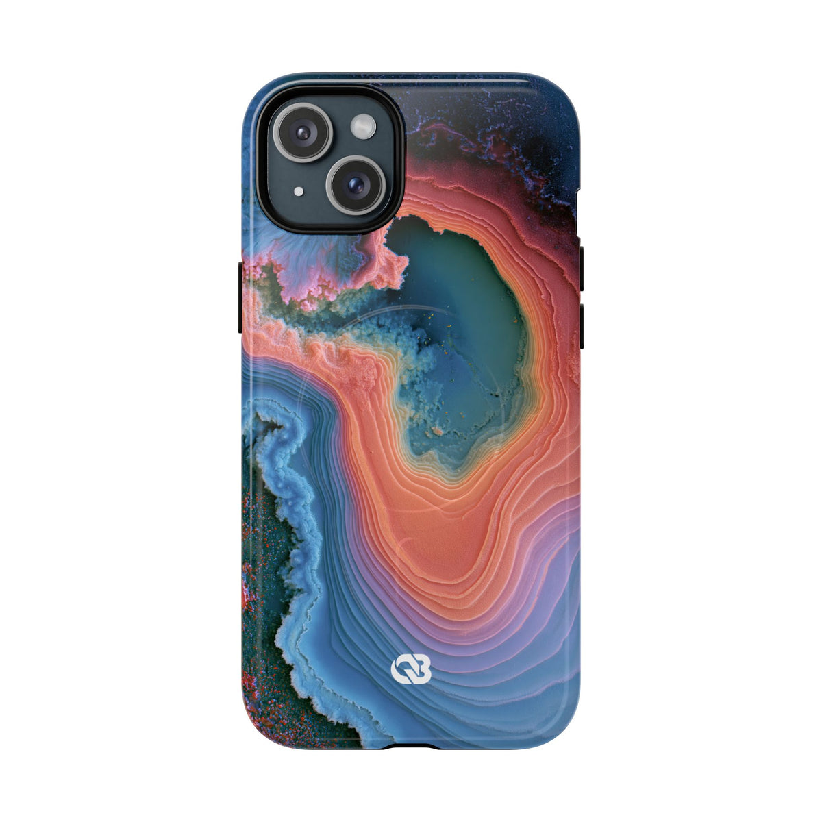 Luminous Resonance · Tough 2.0 Magnetic Phone Case for iPhone · Blue