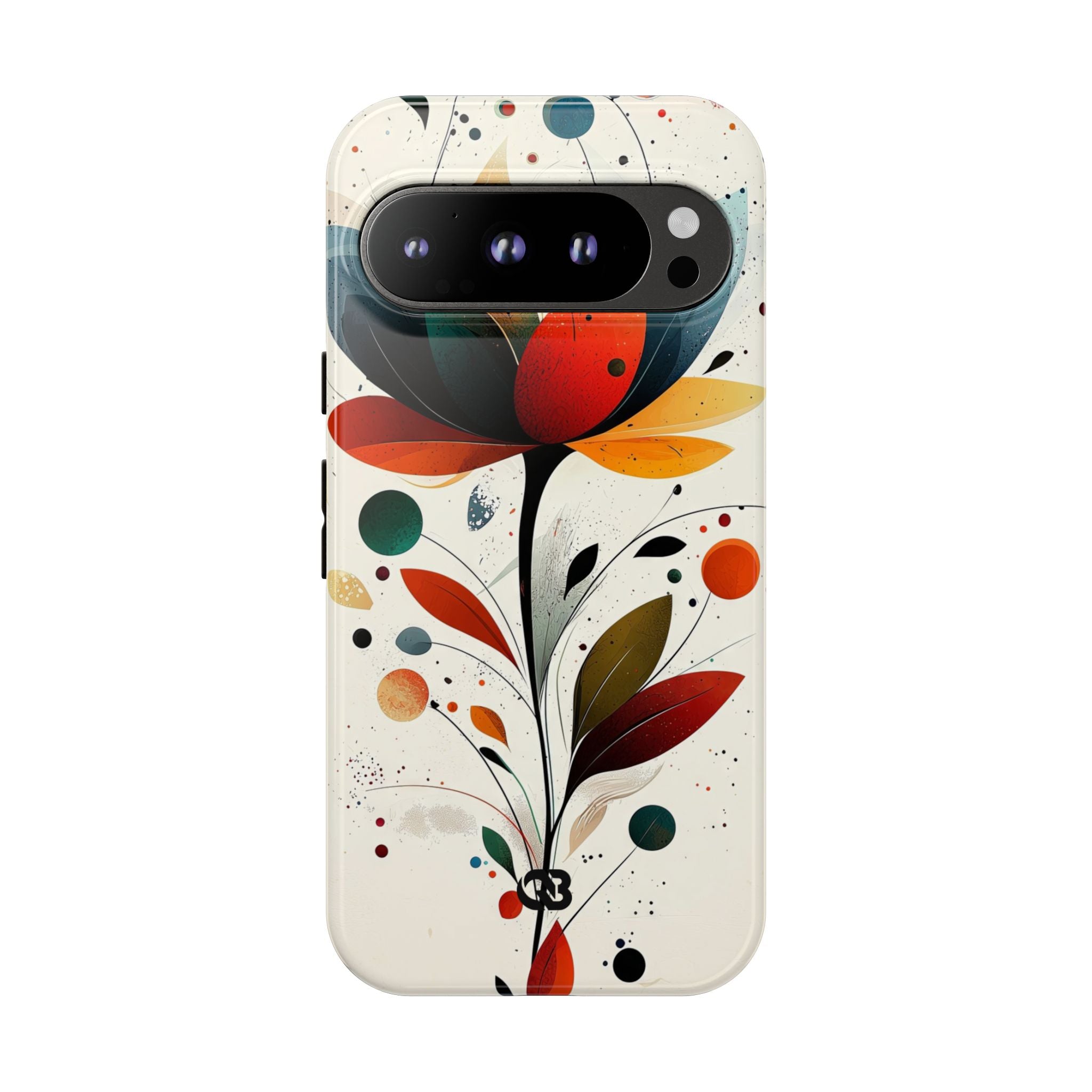 Burnt Petal Abstract · Tough Phone Case for Google Pixel